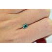 Emerald Diamond Fancy Blue Color 0.70 Carat VS2