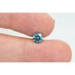 Loose Fancy Blue Round Shape Diamond 0.68 Carat SI2