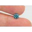 Loose Fancy Blue Round Shape Diamond 0.68 Carat SI2