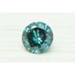 Loose Round Diamond Fancy Blue VS2 0.68 Carat