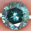Loose Round Diamond Fancy Blue VS2 0.68 Carat