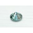 Loose Round Blue Diamond Certified Enhanced 0.74 Carat SI2
