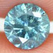 Blue Diamond Loose Round Shaped SI3 0.82 Carat
