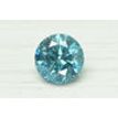 Blue Diamond Loose Round Shaped SI3 0.82 Carat