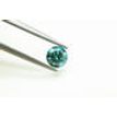 Loose Round Cut Diamond Real Fancy Blue SI1 Certified Natural Enhanced 0.75 Ct