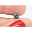 Loose Blue Diamond Round Shape 0.80 Carat SI2