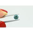 Loose Blue Diamond Round Shape 0.80 Carat SI2