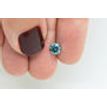 Loose Fancy Blue Round Diamond 0.81 Carat VS1