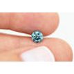 Loose Fancy Blue Round Diamond 0.75 Carat SI1