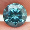 Loose Fancy Blue Diamond Round Shape 0.79 ct