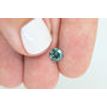 Loose Round Shaped Fancy Blue Diamond 0.81 Carat SI2 5.75X5.73 MM