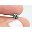 Loose Round Shaped Fancy Blue Diamond 0.81 Carat SI2 5.75X5.73 MM