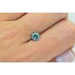 Blue Diamond Round 0.90 Carat SI1