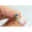 Fancy Blue Color Loose Real Diamond Deal! Round Shape 0.74 Carat I1 Certified Enhanced For Wedding Ring