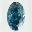Oval Cוא Diamond Fancy Blue VS2 1.00 Carat