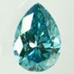 Pear Shape Diamond Blue Color 0.80 Carat VS2