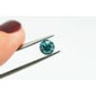 Loose Fancy Blue Diamond Round Cut 0.81 Carat 