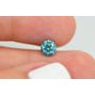 Loose Fancy Turquoise Round Diamond 0.90 Carat VS2