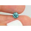 Loose Fancy Turquoise Round Diamond 0.90 Carat VS2