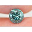 Loose Blue Round Diamond 0.79 Carat VS2