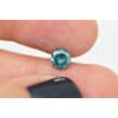Loose Round Shape Diamond Fancy Blue Color 0.79 Carat Enhanced SI1 Certified