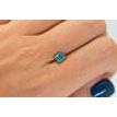 Blue Princess Diamond 0.97 Carat SI3