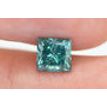 Blue Princess Diamond 0.97 Carat SI3