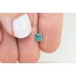 Loose Fancy Blue Princess Diamond 0.75 Carat SI3