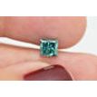 Loose Fancy Blue Princess Diamond 0.96 Carat SI2