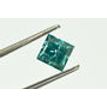 Blue Princess Diamond 0.97 Carat SI3