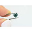 Heart Shape Diamond Fancy Blue Color 0.74 Carat VS2