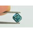 Asscher Diamond Fancy Blue Loose VVS2 1.00 Carat