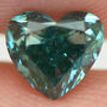 Blue Heart Diamond 0.76 Carat VVS2
