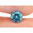 Round Diamond Loose Fancy Blue 0.93 Carat SI1