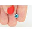 Round Diamond Loose Fancy Blue 0.93 Carat SI1