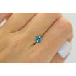 Loose Round Diamond Fancy Blue VS2 Certified 0.74 Carat