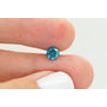 Loose Round Diamond Fancy Blue VS2 Certified 0.74 Carat