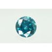 Loose Round Diamond Fancy Blue VS2 Certified 0.74 Carat