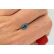 Fancy Blue Oval Diamond Loose 0.90 Carat VS2