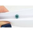 Loose Turquoise Round Diamond 0.90 Carat SI1