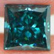 Princess Diamond Loose Fancy Blue 0.97 Carat VS1