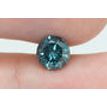 Loose Round Diamond Fancy Blue 0.88 Carat I1