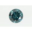 Loose Round Diamond Fancy Blue 0.88 Carat I1