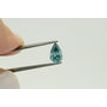 Pear Shape Diamond Fancy Blue Color 0.75 Carat VS2