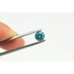 Loose Round Shape Fancy Blue Diamond 0.78 Carat 