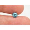 Loose Round Shape Fancy Blue Diamond 0.78 Carat 