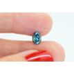 Oval Shape Diamond Fancy Blue Certified 1 Carat VS2