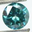 Loose Round Blue Diamond 0.80 Carat VS2
