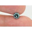 Loose Blue Diamond Round Shape 0.80 Carat SI2