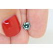 Loose Blue Diamond Round Shape 0.80 Carat SI2